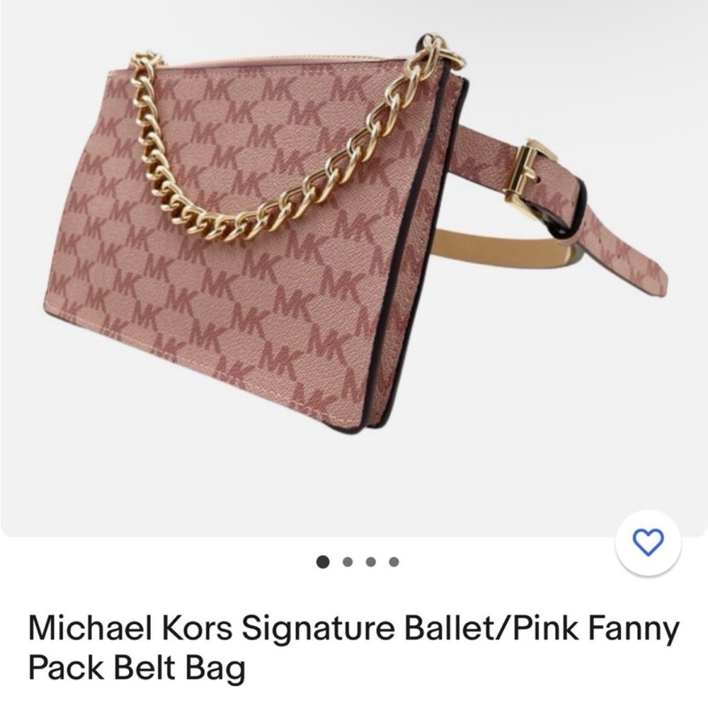 Michael Kors Ballet Pink Crossbody Bag